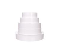 Reducing circle multi diameter 80-100-120-125-150 mm white 310