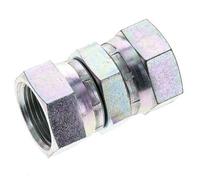 Reducing Straight Connector G3/4'' Female High Pressure Steel 60° Cone 175bar (2458.75psi) Hydraulic