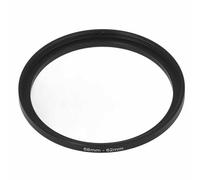 Reduction Adapter Ring for Camera Lens, Aluminum Alloy Converter Step Up Ring for UV CPL ND Close Up Filter with Various Lens Filters (58-62mm)