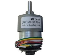 Reduction electronic starter AB Dual-Phase Encoder Geared electronic starter, 12VGB37-520B DC Code Disc Speed Measurement Intelligent Self-Balancing Car electronic starter Extremely electrical tools (