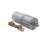 Reduction electronic starter JGA25-2430 DC Gear electronic starter, 12V24V Brushless DC electronic starter Long Life Low Noise electronic starter Slow Speed Extremely(12v,54RPM)