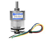 Reduction electronic starter JGB37-520 Sweeping Robot electronic starter, DC 6V Reduction Metal Gear Box Electric Water Dispenser Vending Machine Billboard Gear electronic starter Extremely electrical