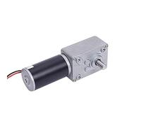 Reduction electronic starter Turbo Worm Gear electronic starter, 4058GW 24V DC Geared electronic starter, Small 12V Self-Locking Mute High Torque electronic starter Extremely(12v Motor,15RPM)