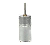 Reduction engine 12 Volt Curtain Robot, Geared Dc Gear Motor, JGA25-370, 12v Dc High Torque, Micro Motor 25mm long axis rotating variable (Color : 12V, Size : 400rpm)