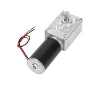 Reduction Motor Large Torque High Power Worm Gear Motor Motor Rotating Table Door Self-lock(24V 160rpm,Package E)