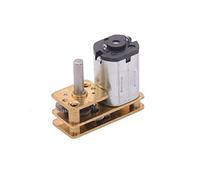 reduction rotating GA1024-N20 DC Motor, 3V6V12V Low noise High Torque N20 Motor, Metal Gearbox Tool Model Mini Engine Motor hobby geared (Size : 6V 300rpm)