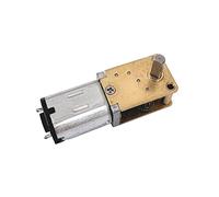 reduction rotating GA12-N20 Self-locking Small Motor, 12V 6V 3V N20 Geared Motor, Horizontal Turbine Worm Miniature DC Small Motor hobby geared (Size : 16rpm)