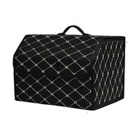 REDVIT Car Boot Organiser Storage for BMW 6er M6 E63 E64 F06 F12 F13 G32 630i 630d 640i 640d, Portable Waterproof Leather Car Trunk Organizer Collapsible Multi Compartment Car Storage Organiser