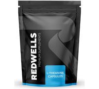 REDWELLS L-Theanine 300 mg | 30 Capsules | No Fillers | 30 servings | GMO free | Additive free | Suitable for vegans