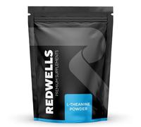 REDWELLS L-Theanine Powder 50 g | 200 mg Daily Dose | 250 servings | GMO free | No fillers or binders | Suitable for vegans