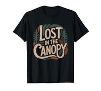Redwood Forest Hiker Who Cant See Sky Through Canopy T-Shirt