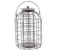 Redwood Leisure Redwood Squirrel-Proof Metal Fatball Bird Feeder - Grey