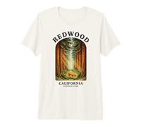 Redwood National Park California Forest Deer Premium T-Shirt