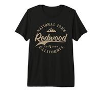 Redwood National Park | California | Travel & 80s Style Premium T-Shirt
