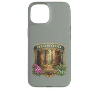 Redwood National Park California Wildlife Novelty Souvenir Case for iPhone 15