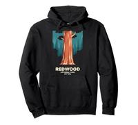 Redwood National Park Est 1968 Kids Forest Tree Nature Pullover Hoodie