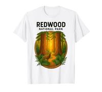 Redwood National Park Forest Trail Nature Elk T-Shirt