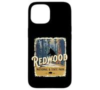 Redwood National Park State USA Park Giant Redwoods Souvenir Case for iPhone 15