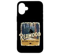 Redwood National Park State USA Park Giant Redwoods Souvenir Case for iPhone 16 Plus