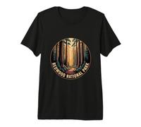 Redwood National Park Vintage Forest Hiking Premium T-Shirt