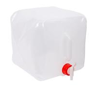 Redwood Plastic Collapsible Water Container with Tap - 15L - White