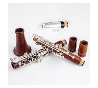 Redwood Professional Clarinet Bb Tone Silvering Keys Solid Wood Body Clarinet With Carry Case Clarinet Kit