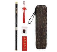 Redwoods Flute Portable Chinese Flute Wood Flute Pipe Tradition Musical Instruments for Beginners, Music Lover Enduring