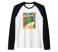Redwoods Humboldt County Northern California Raglan Baseball Tee