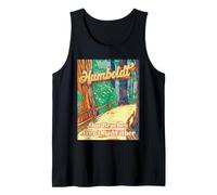 Redwoods Humboldt County Northern California Tank Top