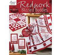 Redwork Blizzard Buddies: 10 unique redwork projects to stitch and quilt (Annie's Quilting)