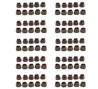 Reeatel 100PCS Cow Horse Sheep Grazing Small Brass Bells,Cowbell Retro Bell for Horse Sheep Grazing Copper,Cow Bells Noise Maker