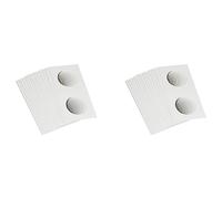 Reeatel 100PCS Square Cardboard Coin Holders Coin Supplies Coin Album Collection Lighthouse Stamp Coin Holders Cover Case