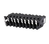 Reeatel 10Pcs Compatible for D1 Label Maker/Tape 45013 Black on White Label Ribbons Compatible for Label Manager 160 210 450 280