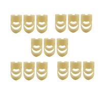 Reeatel 15 Pcs Guitar Picks Electric Acoustic Guitar Ukulele Index Finger Picks Pick Guitar Stringed Instrument Part L