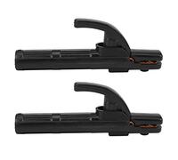 Reeatel 2Pc 300A Electrode Holder Stick Welder Copper Welding Rod Stinger Non-Slip Handle Clamp Tool for Ship Factory Mining