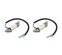 Reeatel 2X Outboard Engine 3B2-06120-0 Ignition Coil for 2-Stroke 6HP 8HP 9.8HP M6 M8 M9.8 Marine Motor