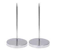 Reeatel 2X Safe Memo Holder Spike Stick for Bill Receipt Note Paper Order Desk
