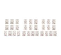 Reeatel 30Pcs/Set Golf Impact Labels Golf Club Target Label Target Sticker Tape Driver Golf Swing Trainers Golf Accessories