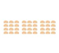 Reeatel 36Pcs Classical Guitar Rollers String Trees Retainer Guides Guitar String Locks Nut Block Clamp,