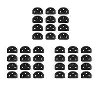 Reeatel 36Pcs Classical Guitar Rollers String Trees Retainer Guides Guitar String Locks Nut Block Clamp, Black