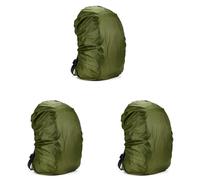 Reeatel 3X 100L Backpack Rain Cover Waterproof Bag Dust Hiking Travel Camping Bags Portable Large, Green