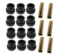 Reeatel 4 Set Rear Leaf Spring for Club Car Gas Electric Golf Cart Bushing and Sleeve Kit, 1015583 1012303 1992 Up