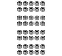 Reeatel 40pcs Miniature Rubber Sealed Metal Shielded Metric Radial Ball Bearing Model: 692 ZZ 2x6x3MM