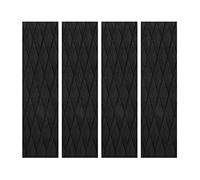 Reeatel 4Pcs Surfboard Traction Pads EVA Surfing Skimboard Deck Traction Pads Anti-Slip Front Tail Pad for Surfboards,Kiteboard