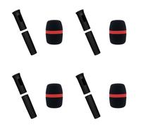 Reeatel 4X Elastic Wireless Microphone Protective Case Color Handle Cover Anti-Fall Protector for Ktv Stage Accessories D