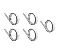 Reeatel 5X Stainless Steel Adhesive Scale Woodworking Guide Rail Self-Adhesive Tape Measure Metal Ruler,C-100cm