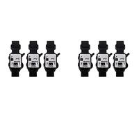 Reeatel 6 Pcs Golf Score Counter, Mini Golf Stroke Counter Watch with One Touch Reset Golf Count Scorer Scoring Keeper