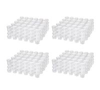 Reeatel 96 Strips 2Ml Empty Paint Strips Paint Cup Pots Clear Storage Containers Painting Arts Crafts Supplies 576 Pots in Total