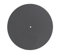 Reeatel Acrylic Turntable Mat Reduce Static Dust Noise Replacement Record Platter Slipmat for 12 Inch Record Player Black