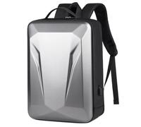 Reeatel Anti-Theft Hard Shell Laptop Backpack Waterproof Travel Backpack Slim Gaming Computer Bag with Lock Dark Gray 17-18Inch